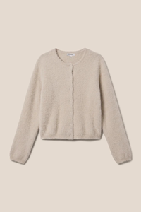 WINTERGLOW CARDIGAN IN FROSTED PEARL