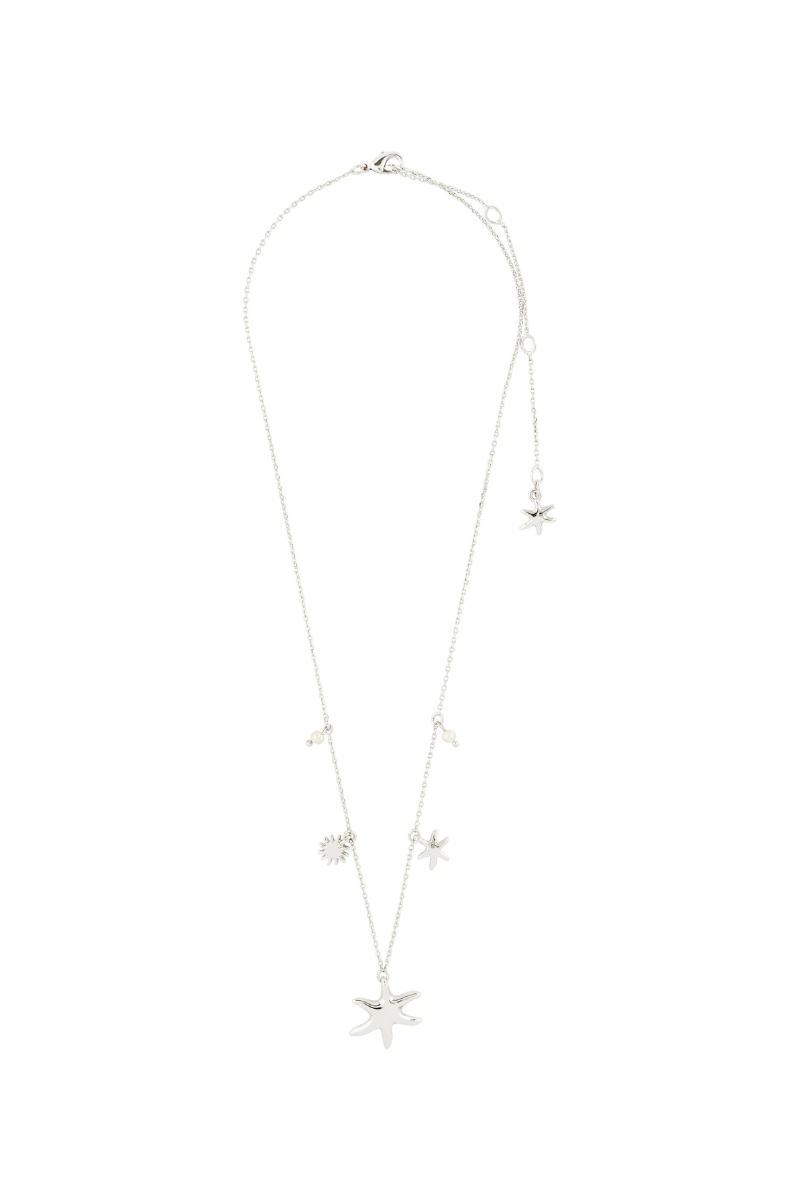 PRISM SILVER PLATED NECKLACE