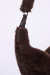 NAYLA FAUX FUR CROSSBODY BAG