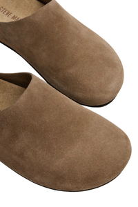 FERN SUEDE MULE IN TAUPE