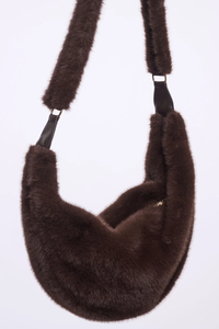 NAYLA FAUX FUR CROSSBODY BAG