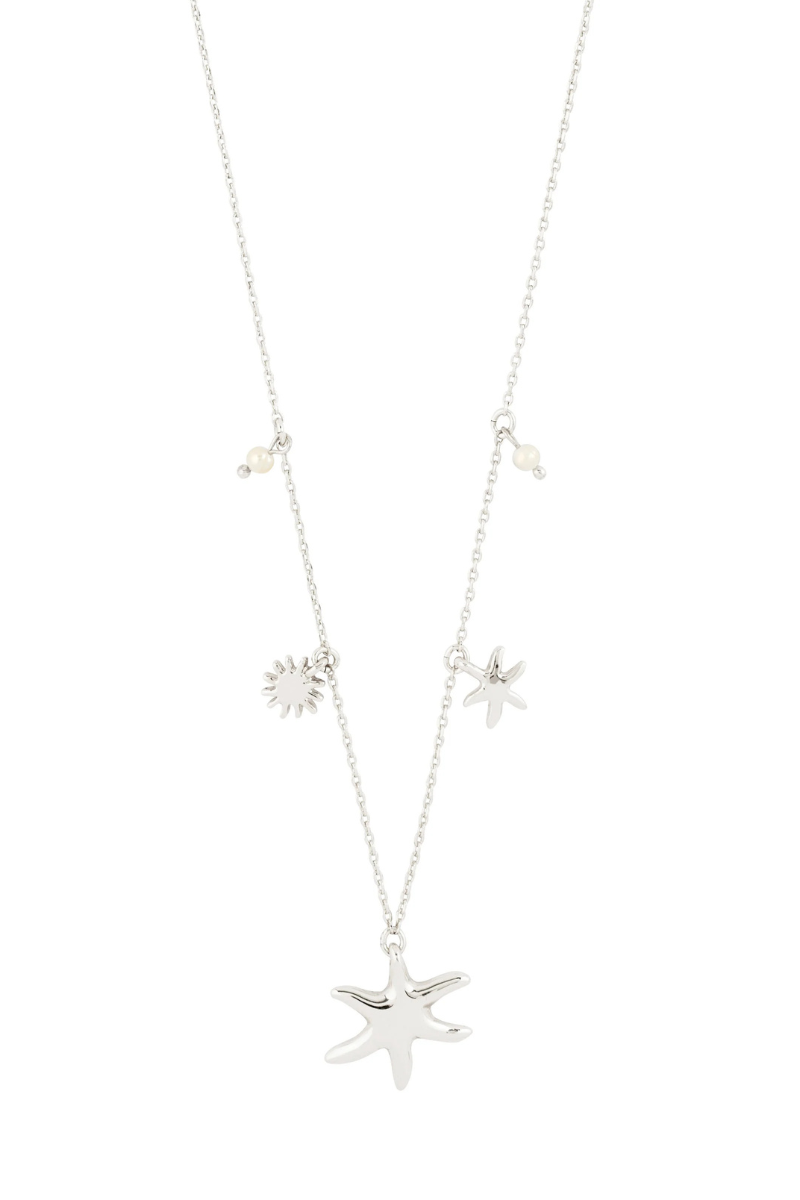 PRISM SILVER PLATED NECKLACE