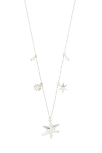PRISM SILVER PLATED NECKLACE