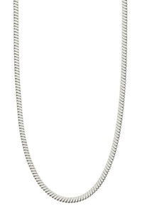 DOMINIQUE SILVER PLATED NECKLACE