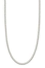DOMINIQUE SILVER PLATED NECKLACE