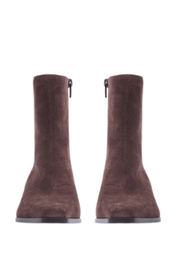 JANAY SUEDE BOOT IN BROWN