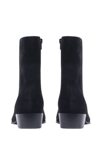 JANAY SUEDE BOOT IN BLACK