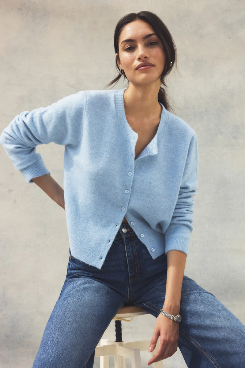 MEDINA COZY CARDIGAN-BL