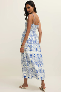 NADINE PALM MAXI DRESS