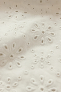 MOSAIC EYELET SWEATSHIRT