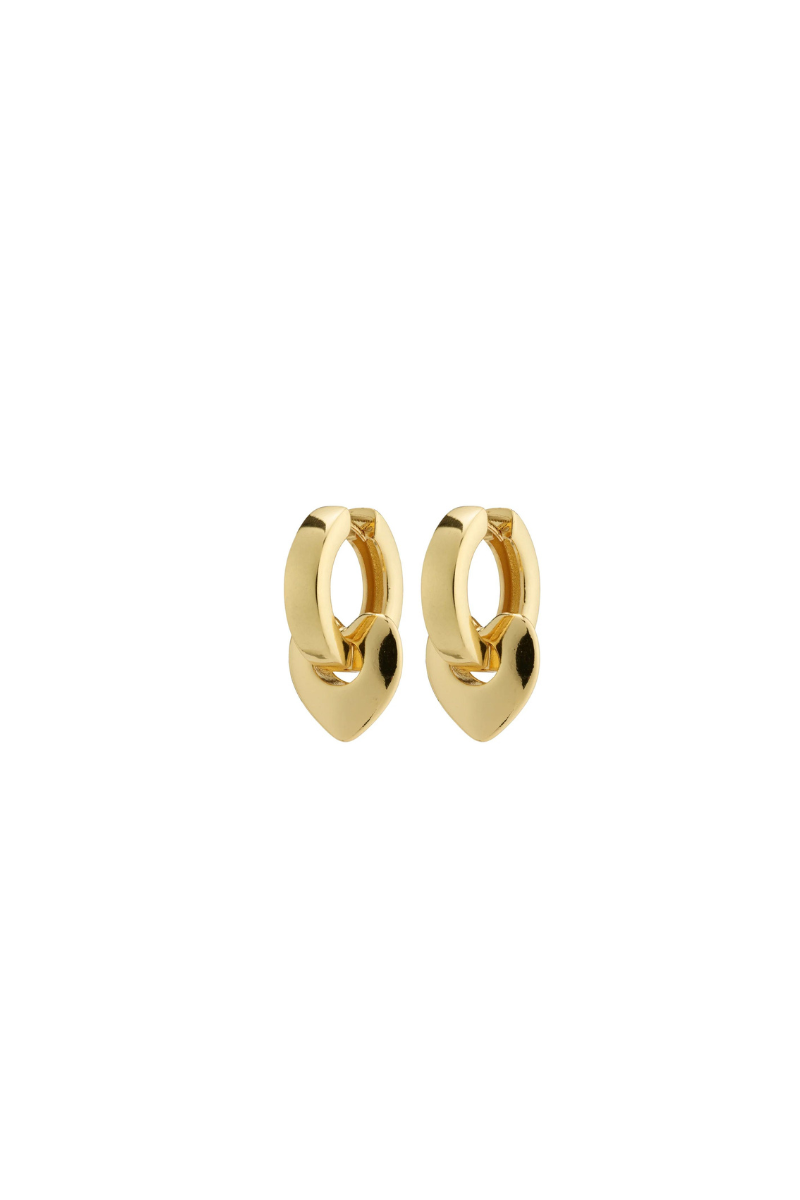 IOKASTE GOLD PLATED EARRINGS