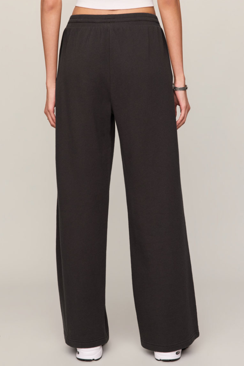 CLUBHOUSE COTTON PANT IN ASH BLACK