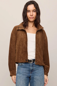 CORIN BUBBLE HEM JACKET