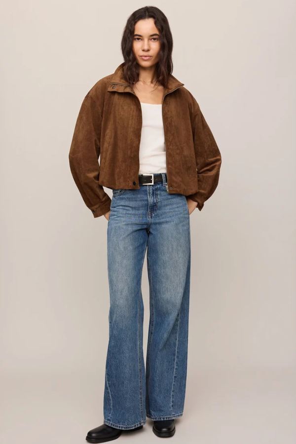 CORIN BUBBLE HEM JACKET