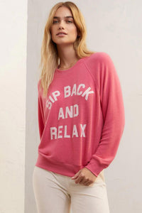 SIP BACK AND RELAX PULLOVER