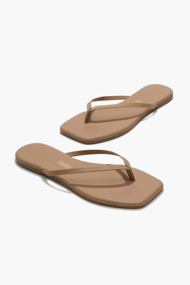 SQUARE TOE FLIP FLOPS-CO