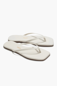 SQUARE TOE FLIP FLOPS-CR