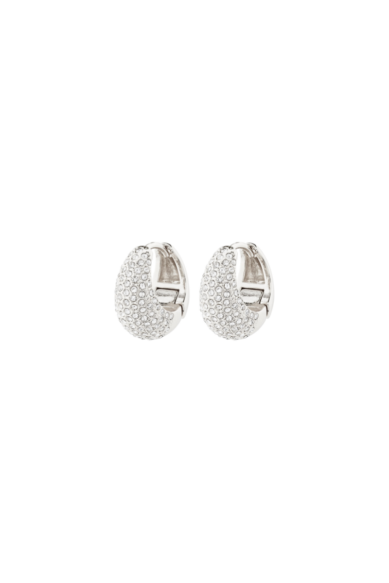 FOCUS SILVER PLATED EARRINGS