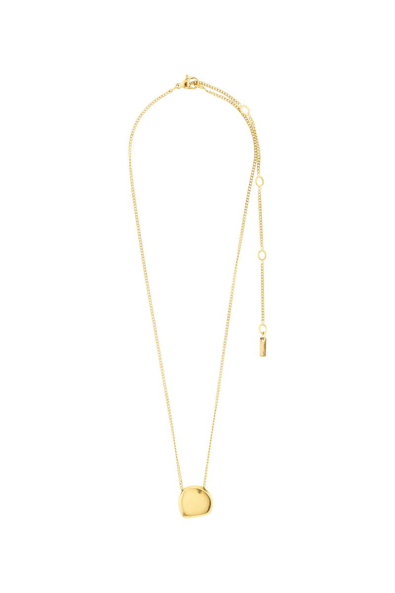 PRESENCE COIN GOLD PLATED NECKLACE