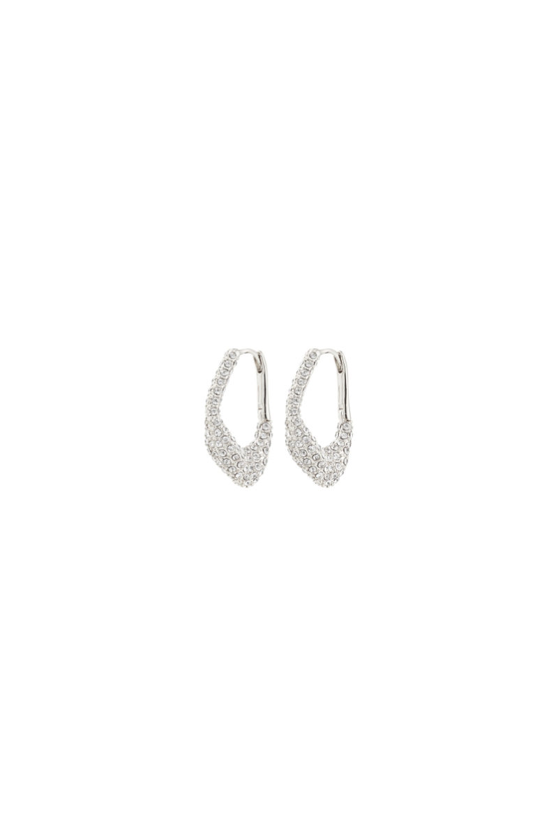 FENIX SILVER PLATED EARRINGS