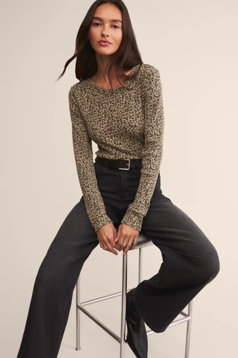 ARLET ANIMAL THERMAL TOP – Sense of Independence Boutique