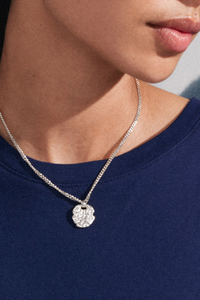 SCOTTIE SILVER PLATED NECKLACE