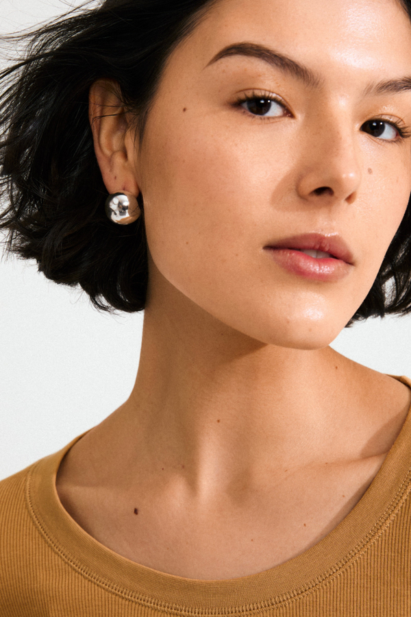 JACE SILVER PLATED EARRINGS
