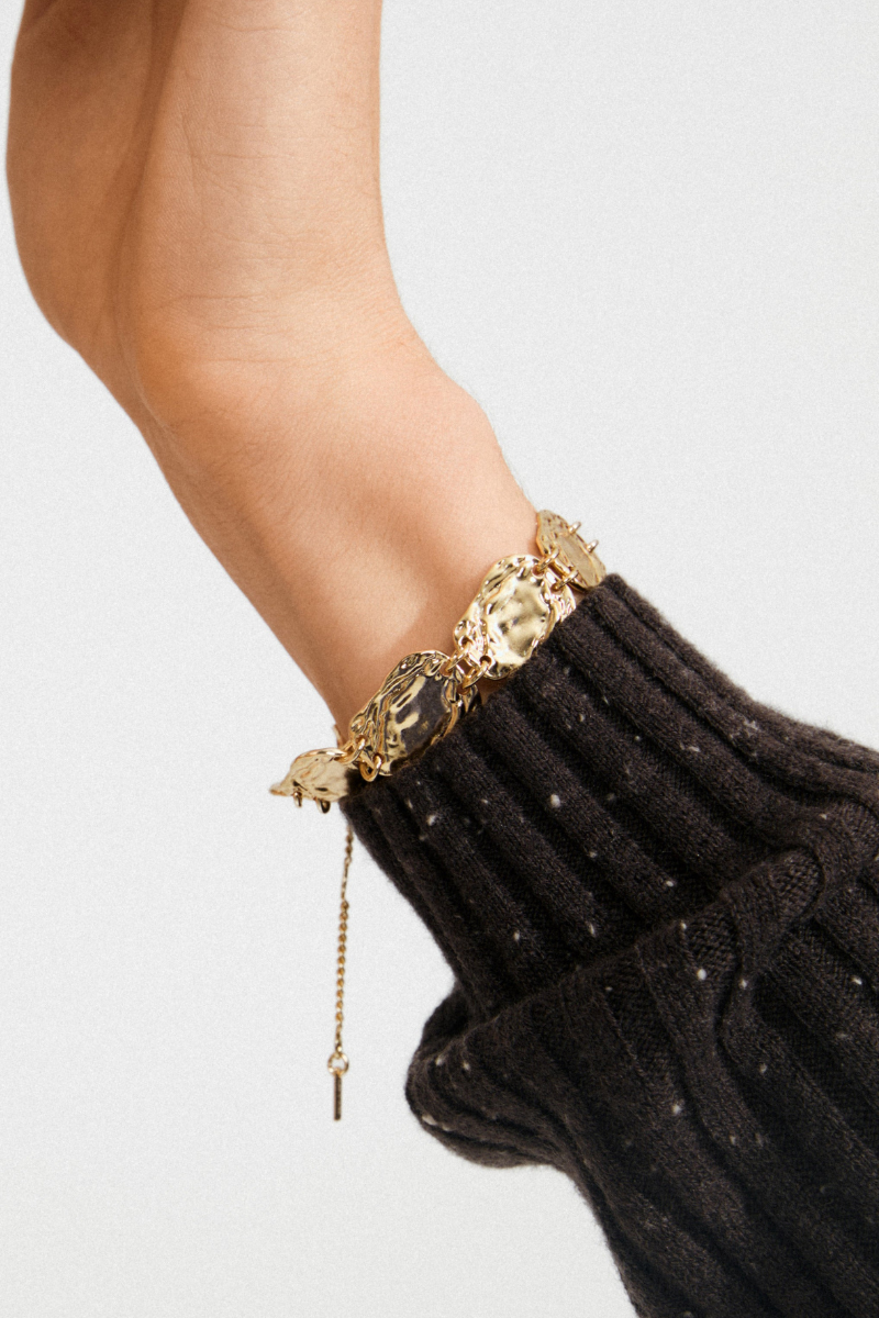 SHIFT GOLD PLATED BRACELET