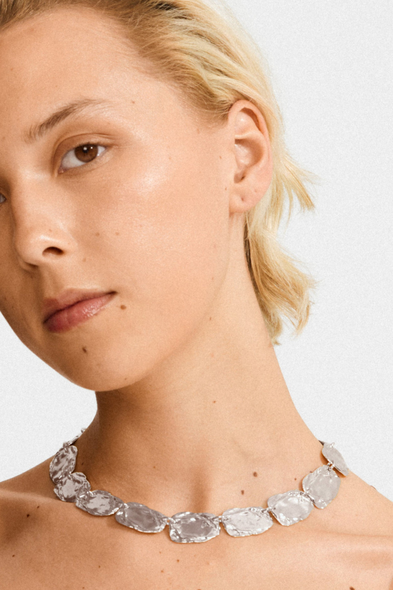 SHIFT SILVER PLATED NECKLACE