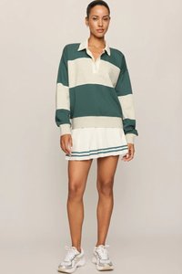 STUDY BREAK POLO SWEATSHIRT