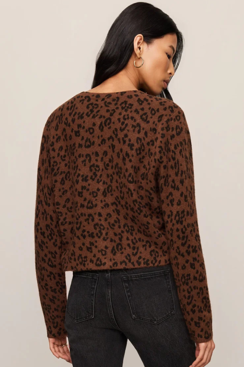 MEDINA LEOPARD CARDIGAN