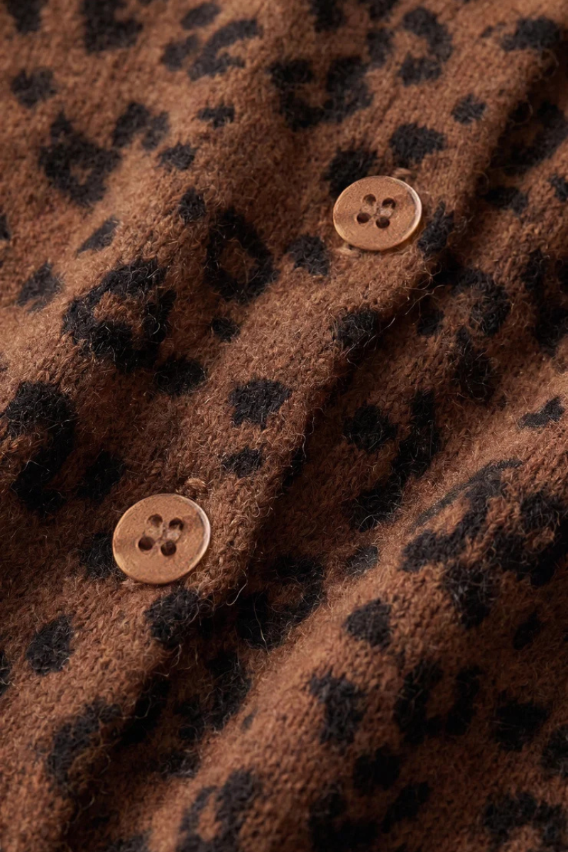 MEDINA LEOPARD CARDIGAN