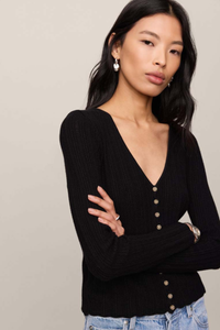 LANDA POINTELLE TOP IN BLACK