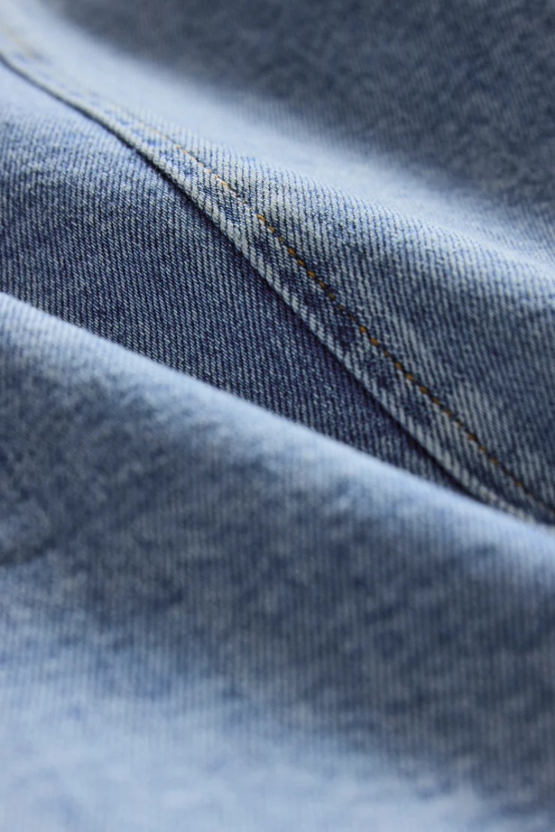 JOLIE DENIM MINI DRESS