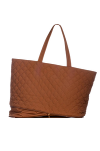 QUILTED EXPANDABLE TOTE-WA