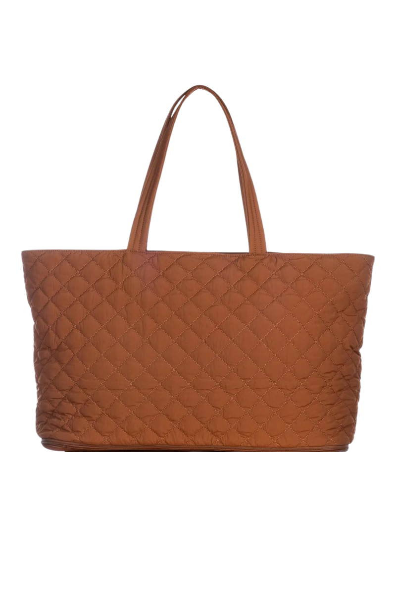 QUILTED EXPANDABLE TOTE-WA