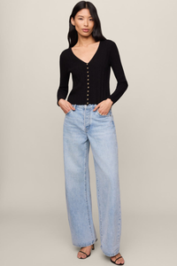 LANDA POINTELLE TOP IN BLACK