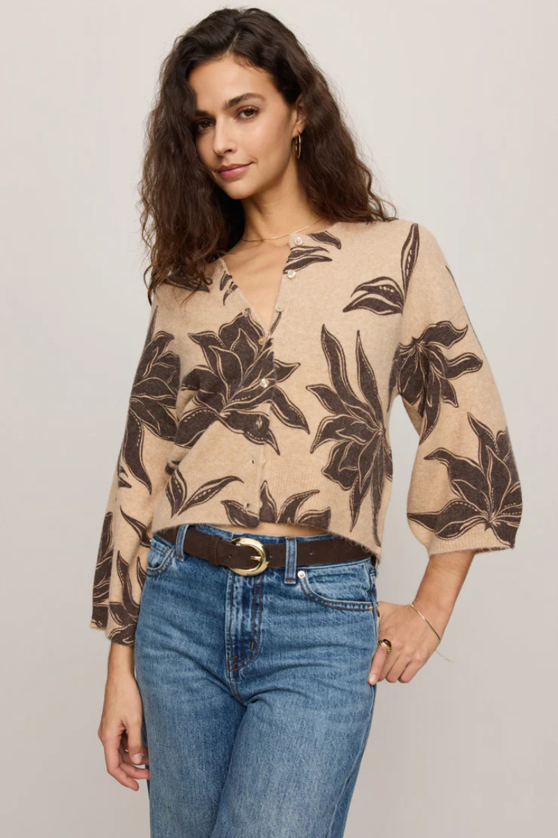 DREAM FLORAL CARDIGAN