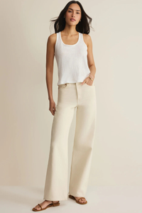 JULIAN CROCHET TANK-WH