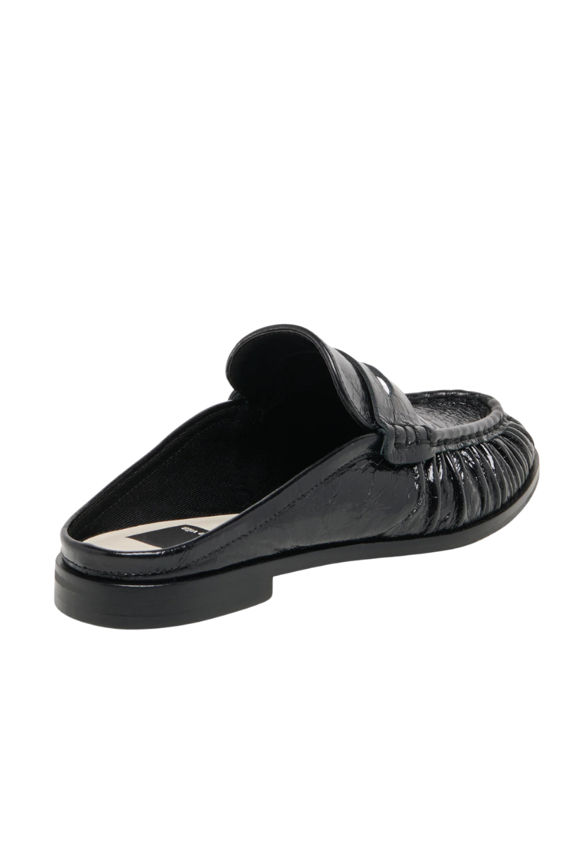 BETZY LEATHER LOAFER MULE