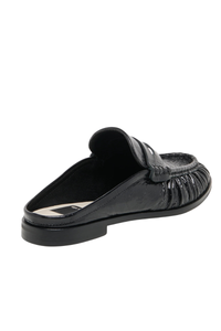 BETZY LEATHER LOAFER MULE
