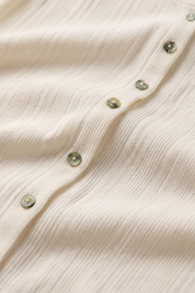 LAINEY POINTELLE BUTTON FRONT TANK IN CLOUD
