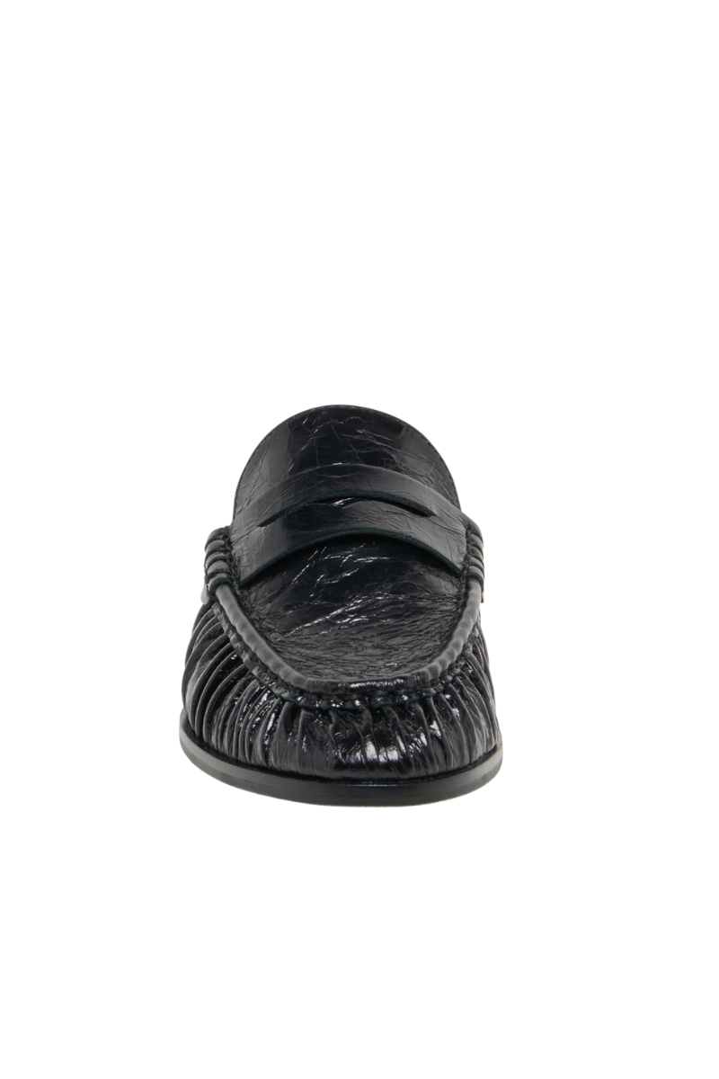 BETZY LEATHER LOAFER MULE