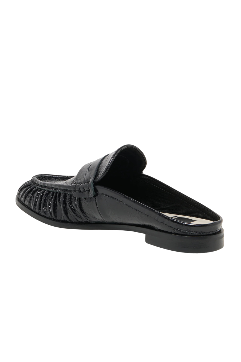 BETZY LEATHER LOAFER MULE