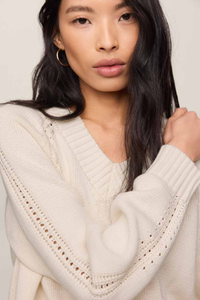 STRATTON V NECK SWEATER