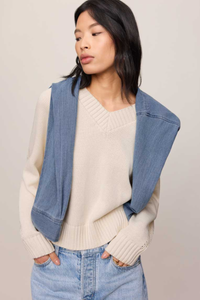 STRATTON V NECK SWEATER