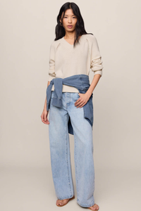 STRATTON V NECK SWEATER