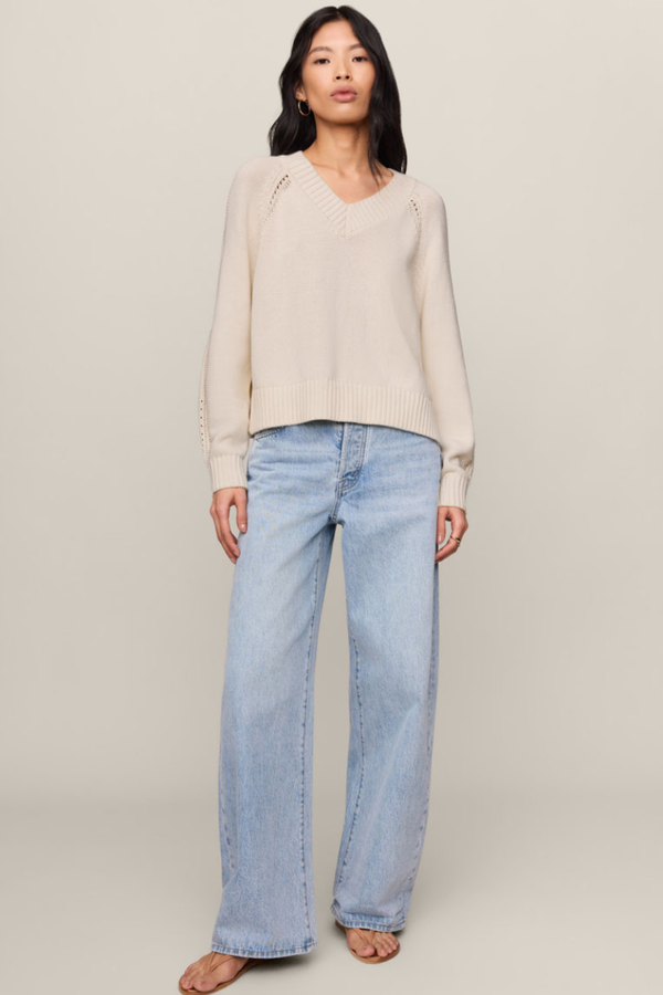 STRATTON V NECK SWEATER