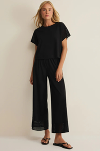 BANYAN CROCHET PANT-BK