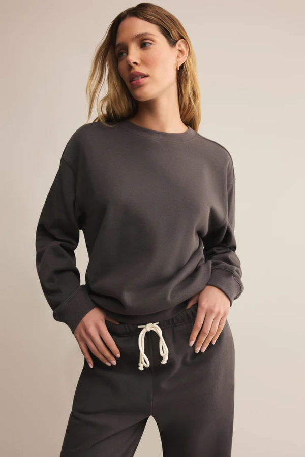 CLASSIC BOYFRIEND SWEATSHIRT-WB